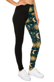 Spliced Yoga Style Women's Knit Legging