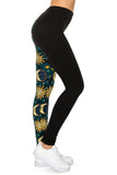 Spliced Yoga Style Women's Knit Legging