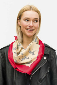 Fashion Zebra Print Neck Women's Scarf