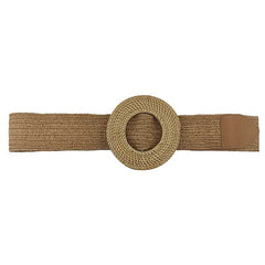 Durable Modern Straw Women's Round Belt