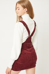 Overall Women's Dress with Adjustable Straps and Pockets