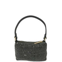 Fashion Chic Rhinestone Handle Women's Clutch Bag