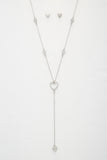 Heart Y Shape Metal Necklace