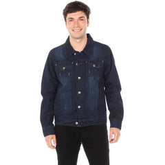 DENIM JACKET DARK BLUE