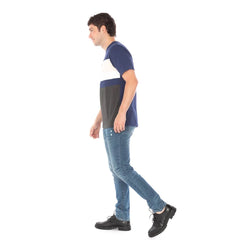 Distressed Slim Taper Denim Jeans