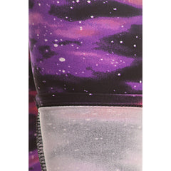Fabric Printed Plus Women's Knit Legging