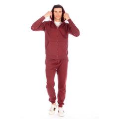 Fleece Sweatpants Burgundy
