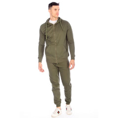 Fleece Sweatpants Olive for Men