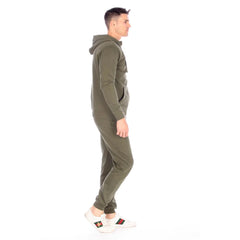 Fleece Sweatpants Olive for Men