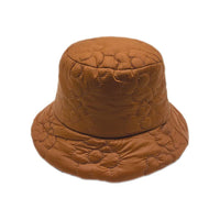 Flower Padded Bucket Hat