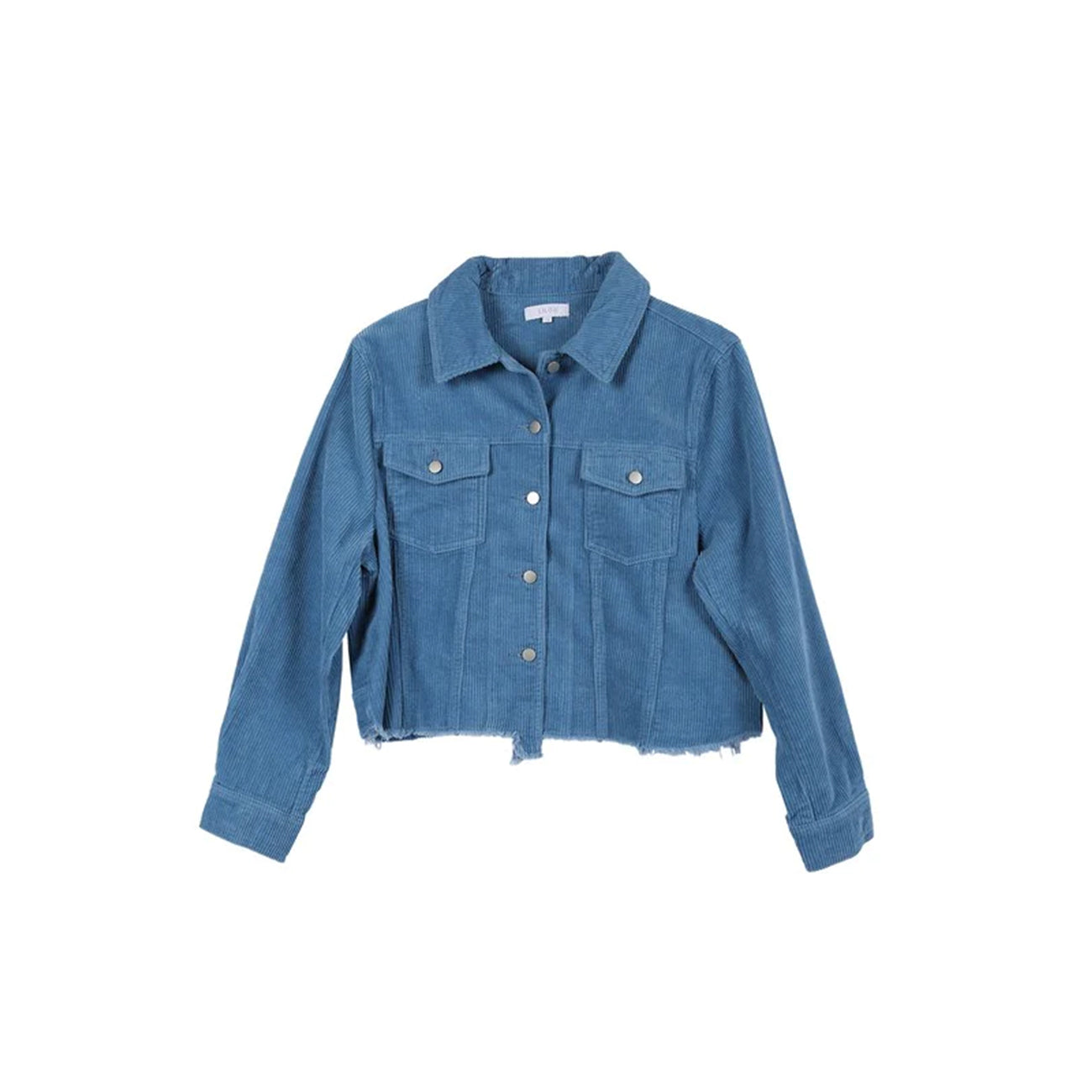 Frayed corduroy jacket