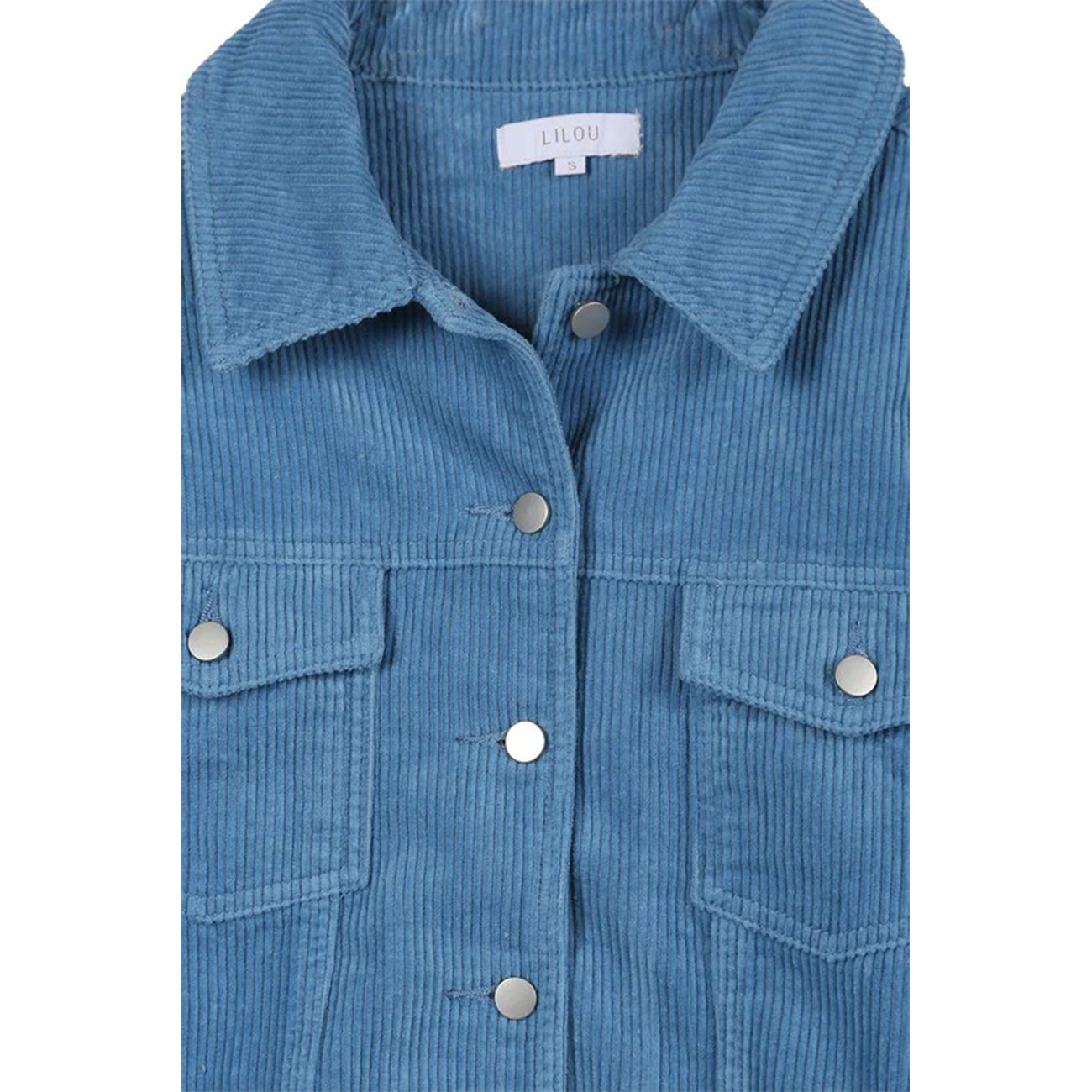 Frayed corduroy jacket