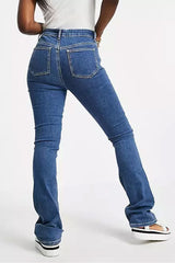 Flare Bootleg Skinny Jean in Classic Blue