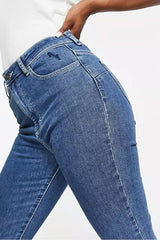 Flare Bootleg Skinny Jean in Classic Blue