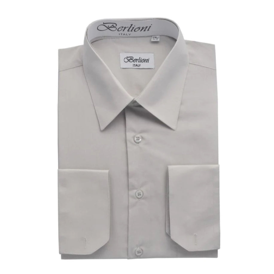French Convertible Shirt Silver