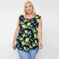 High-low Hemline Sleeveless Top