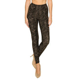 High Waisted Women's Leggings Fitted Style