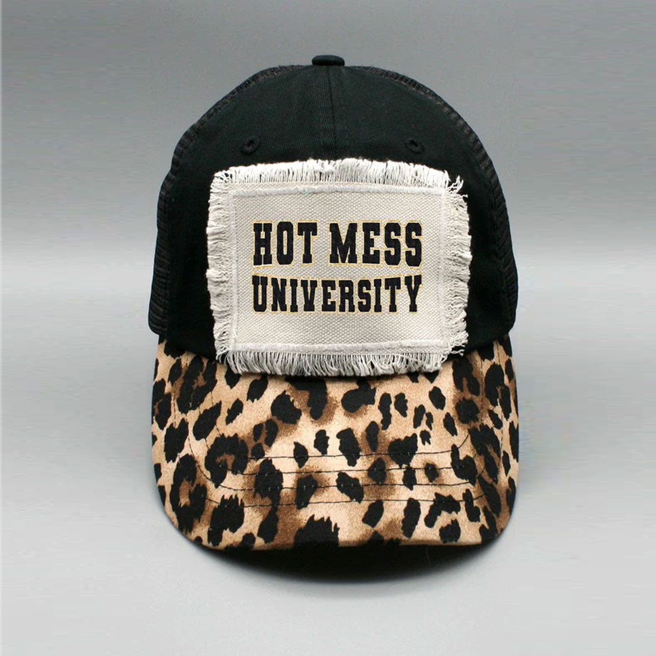 Hot Mess University Graphic Patch Hat