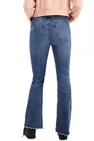 Juniors' High Rise Flare Jeans