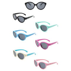 Kids Round Cat Eye Polarized Children Sunglasses