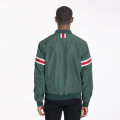 Luxury Woven Taped Bomber Jacket