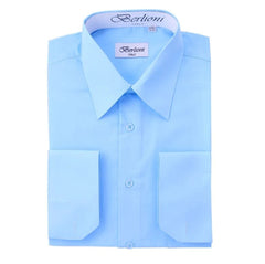 Light Blue French Convertible Shirt