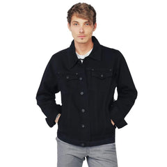 Men's Denim Jacket in Black