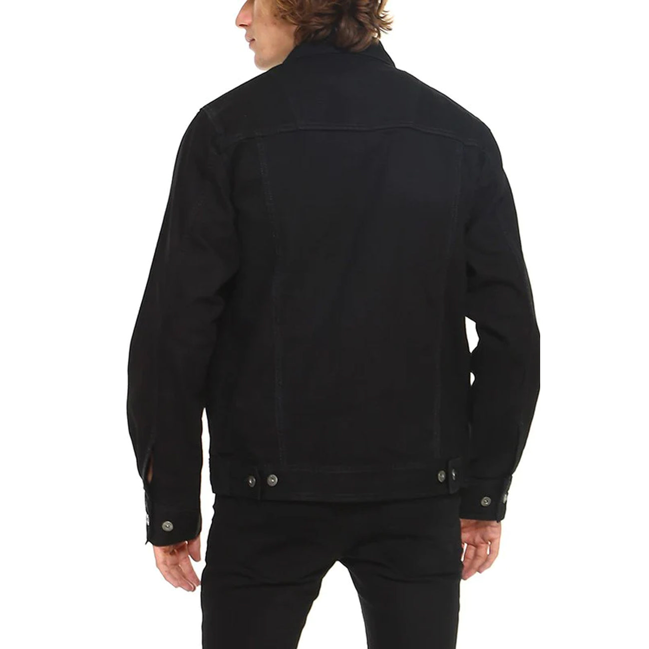 Men's Denim Jacket in Black
