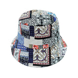 Mix Print Padding Bucket Hat
