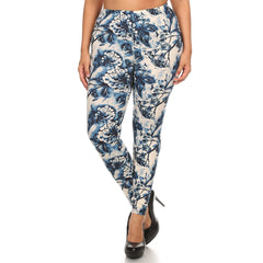 Multi-color Floral Printed Women's Leggings