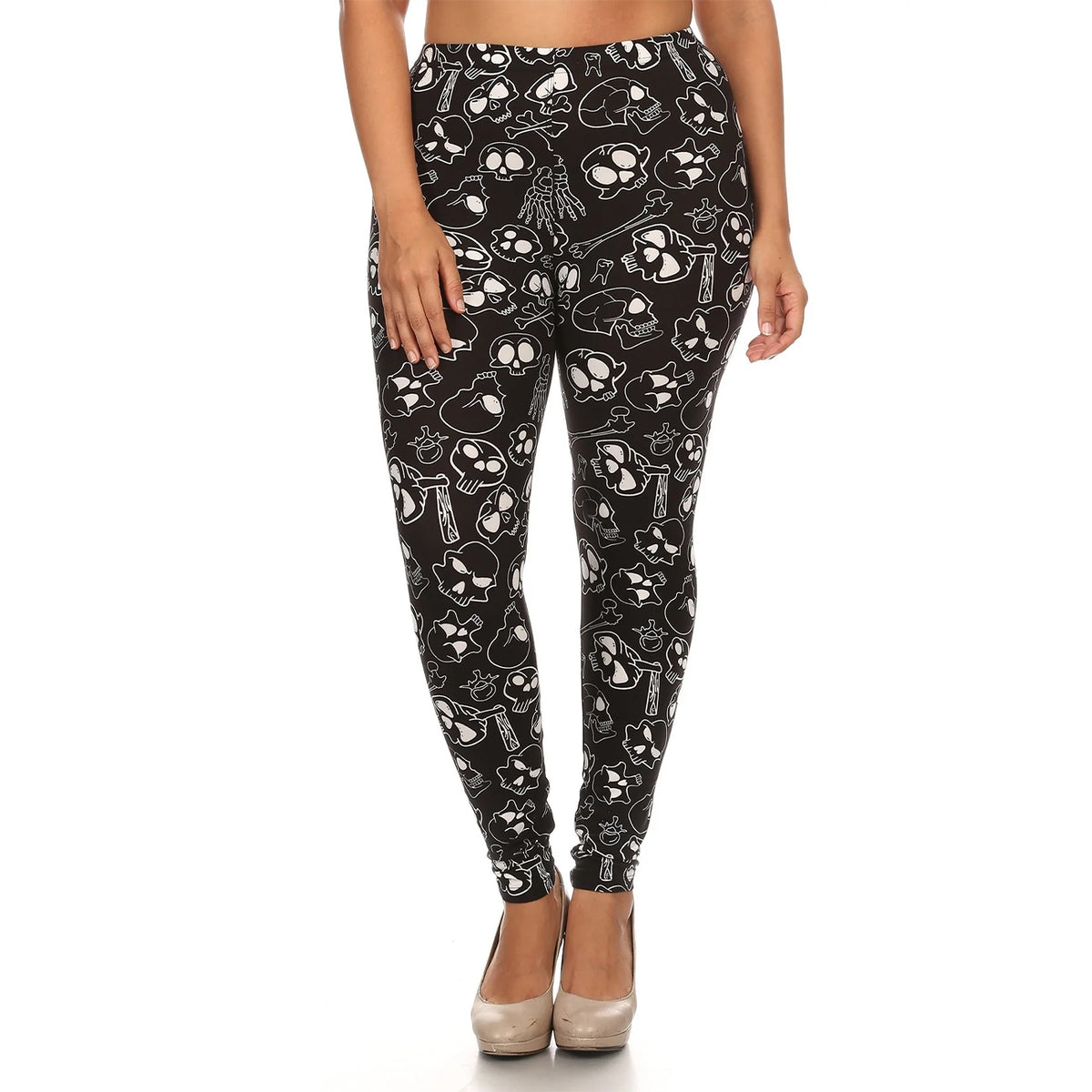 Multi-color Print Women's Full Length Leggings