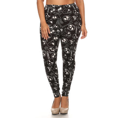 Multi-color Print Women's Full Length Leggings