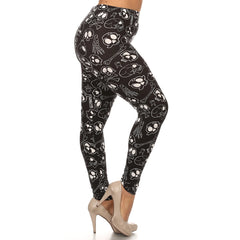 Multi-color Print Women's Full Length Leggings