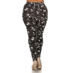 Multi-color Print Women's Full Length Leggings