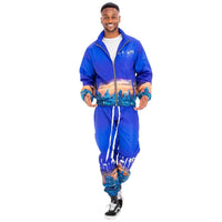 NYC LIFE LA LIFE PRINT WINDBREAK TRACK SUIT