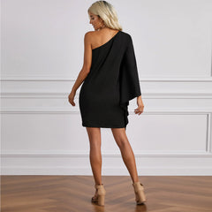 One Shoulder Statement Dress