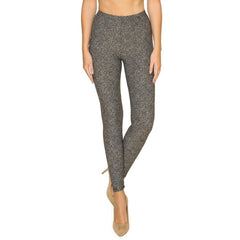 Print Women's Leggings With Waistband