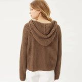 Pullover Sweater & Hoodie Top - Black