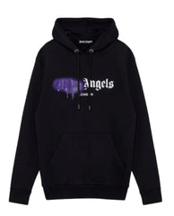 Palm Angels Cotton New York Spray Pullover Hoodie