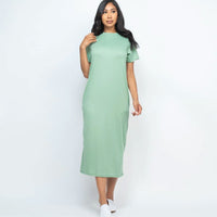 Side Pocket Tee Dress