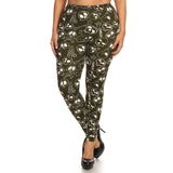 Skulls & Bones Printed Women's Knit Legging