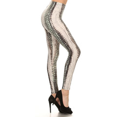 Snake Scales Printed Women's Leggings