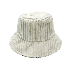 Solid Corduroy Bucket Hat