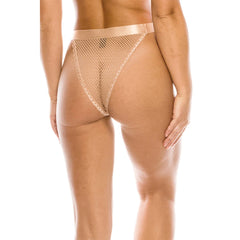 Tan Mesh Bikini Underwear