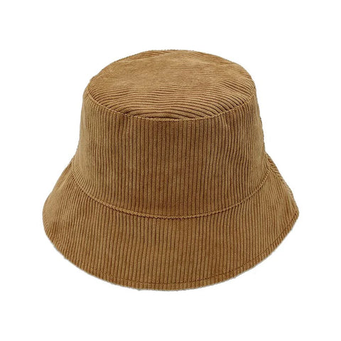 Thin Corduroy Bucket Hat