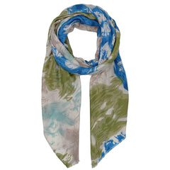 Tie Dye Print Scarf