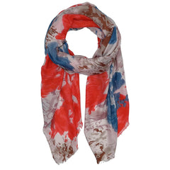 Tie Dye Print Scarf