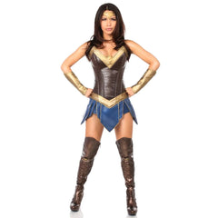 Top Drawer 3 PC Premium Warrior Woman Costume