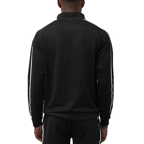 Track Jacket with Side Tape Stripe for Men