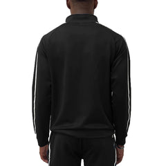 Track Jacket with Side Tape Stripe for Men